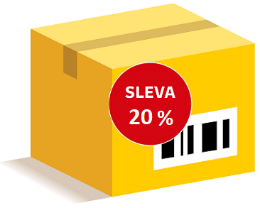 20% sleva balík