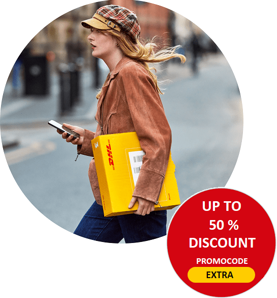 DHL customer takes discount